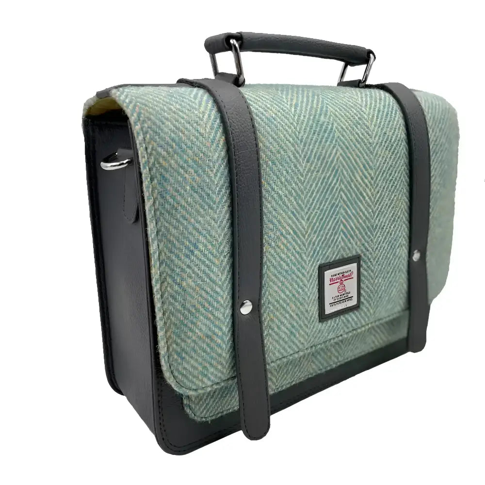Ladies Messenger Bag in Harris Tweed
