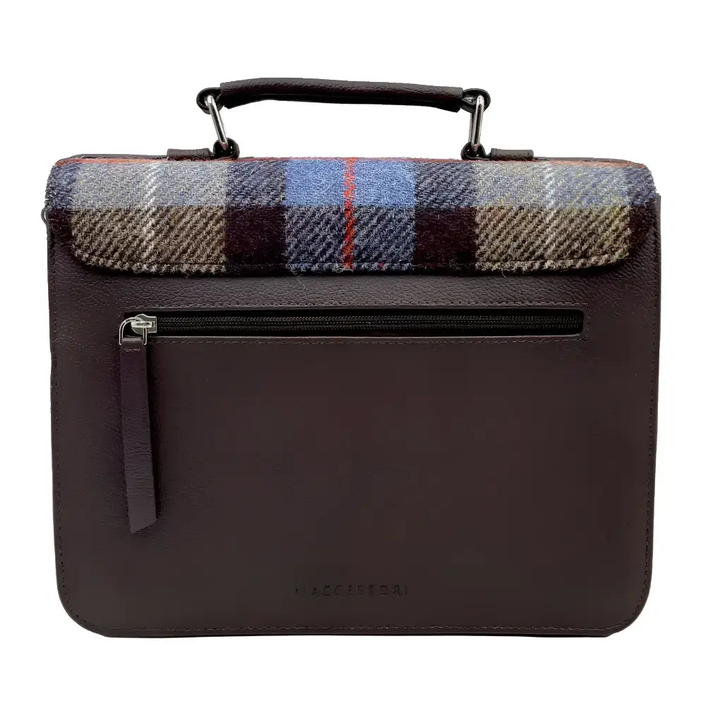 Ladies Messenger Bag in Harris Tweed