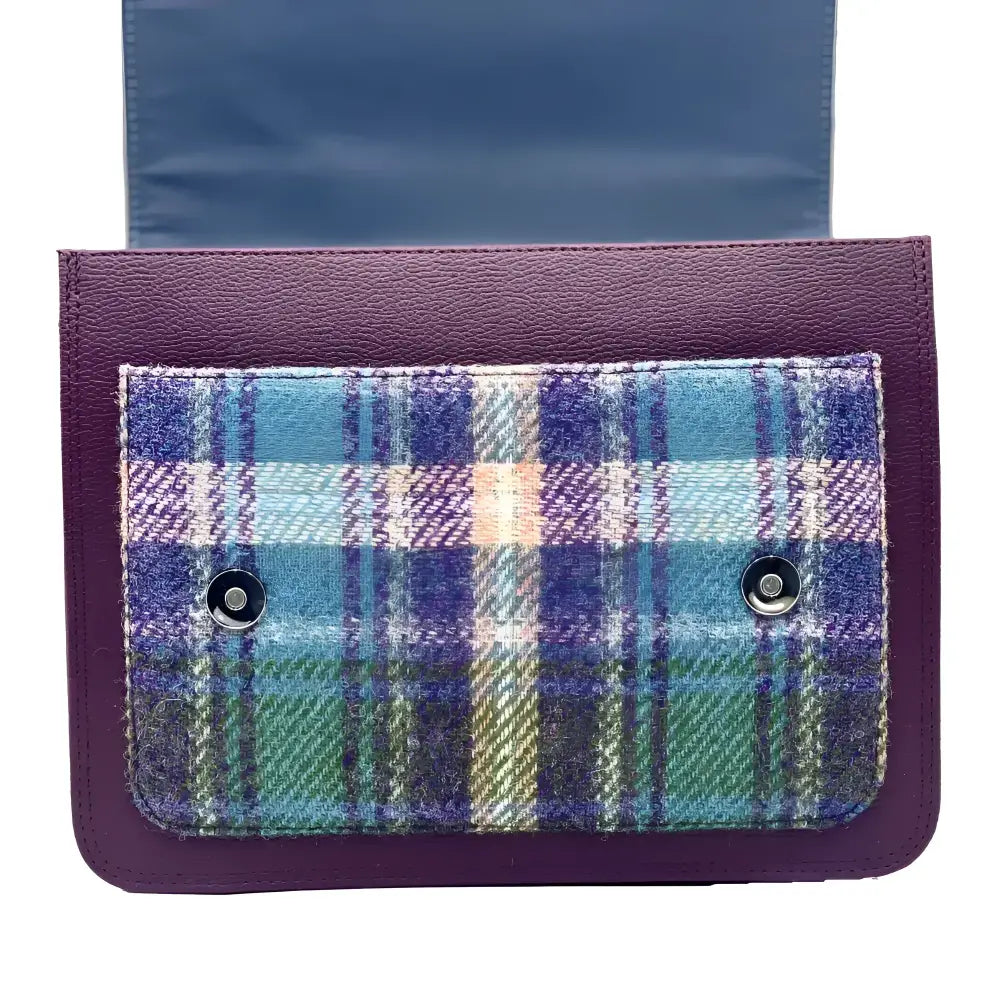 Ladies Messenger Bag in Harris Tweed