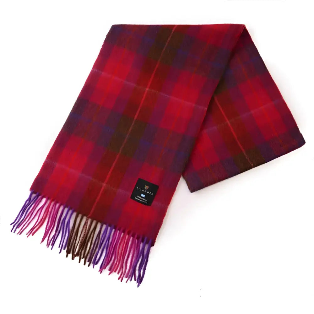 Lambswool Scarf in Tartan