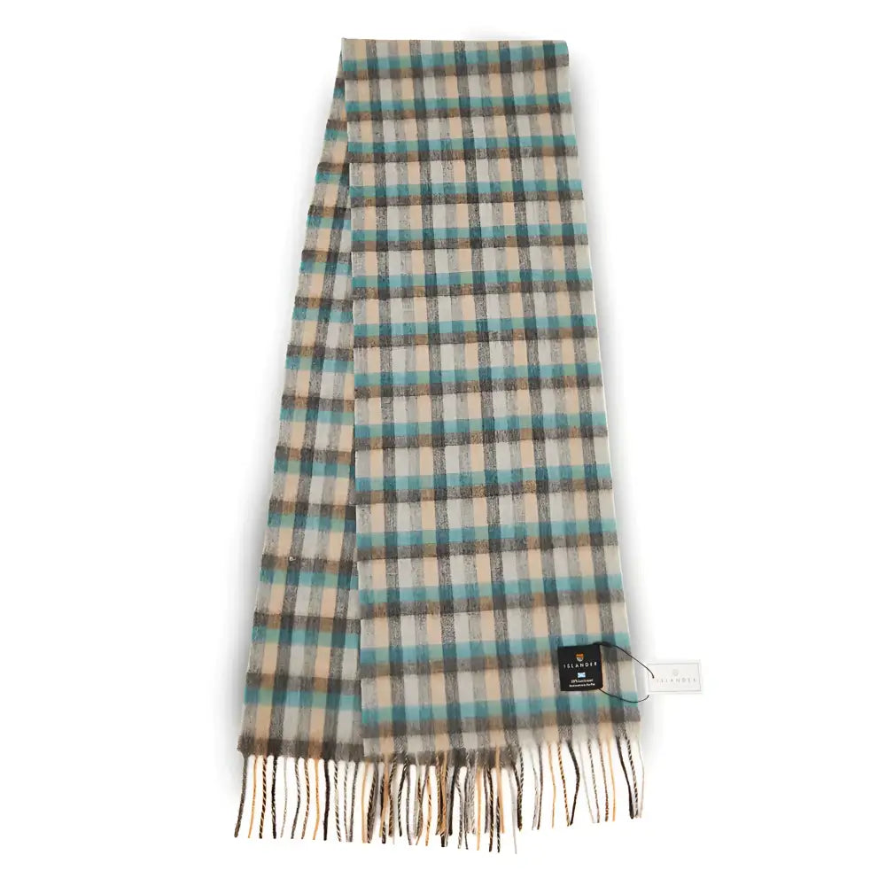 Lambswool Scarf in Tartan