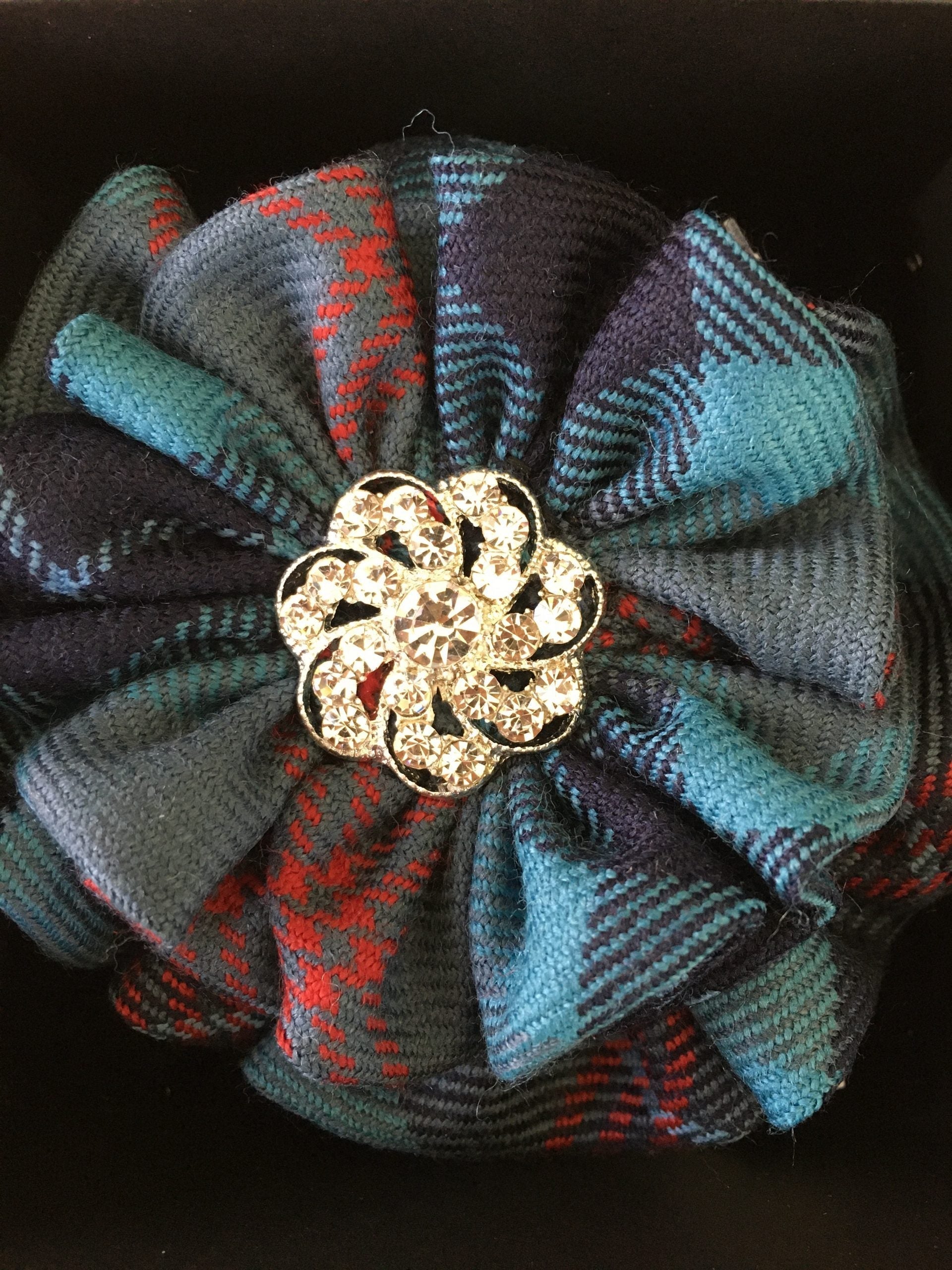 Loch Ness Tartan Rosette Tartan Creations Scottish Creations