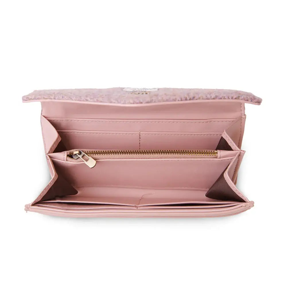 Long Clasp Purse in Harris Tweed