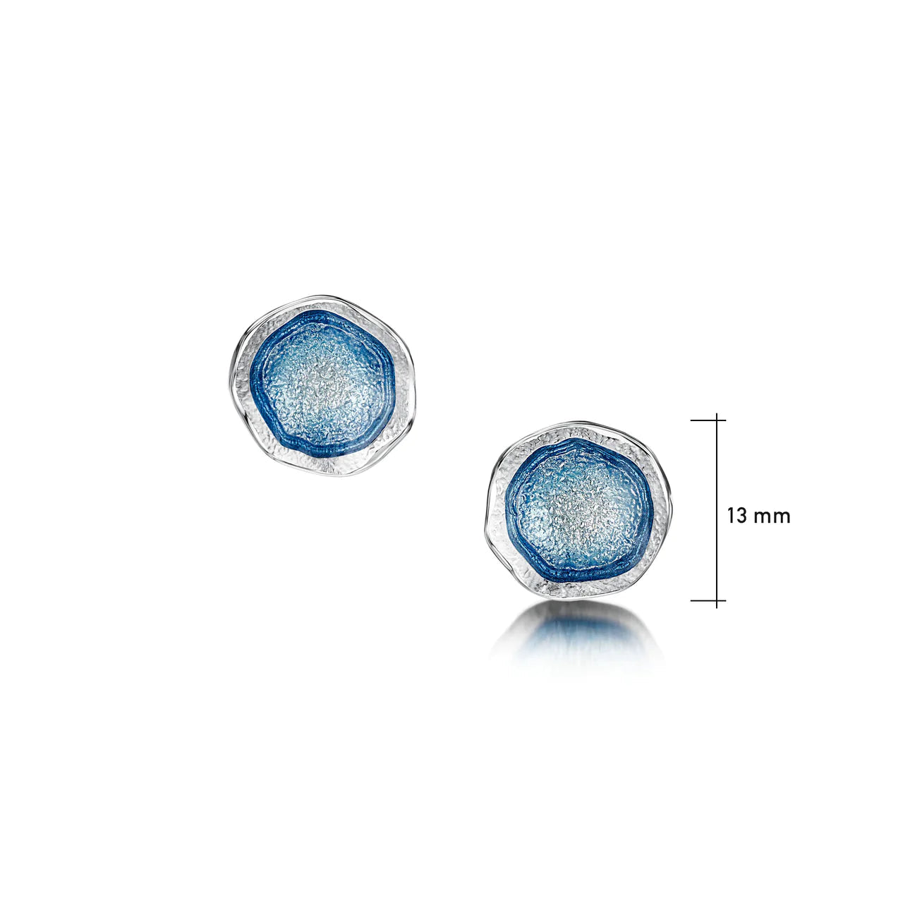 Lunar Stud Earrings | Sheila Fleet | Scottish Creations
