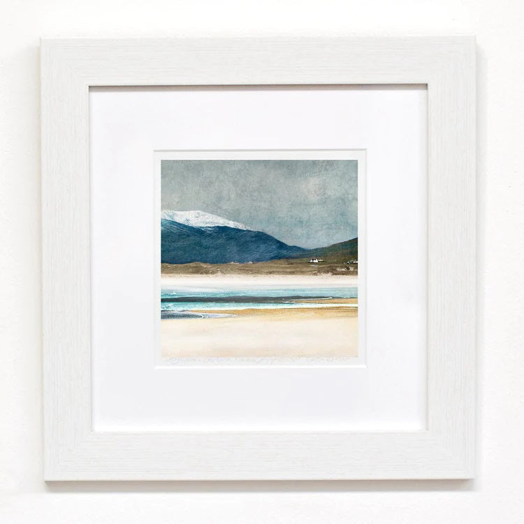 Luskentyre Bay in Winter, Isle of Harris, Print | Cath Waters | Scottish Creations