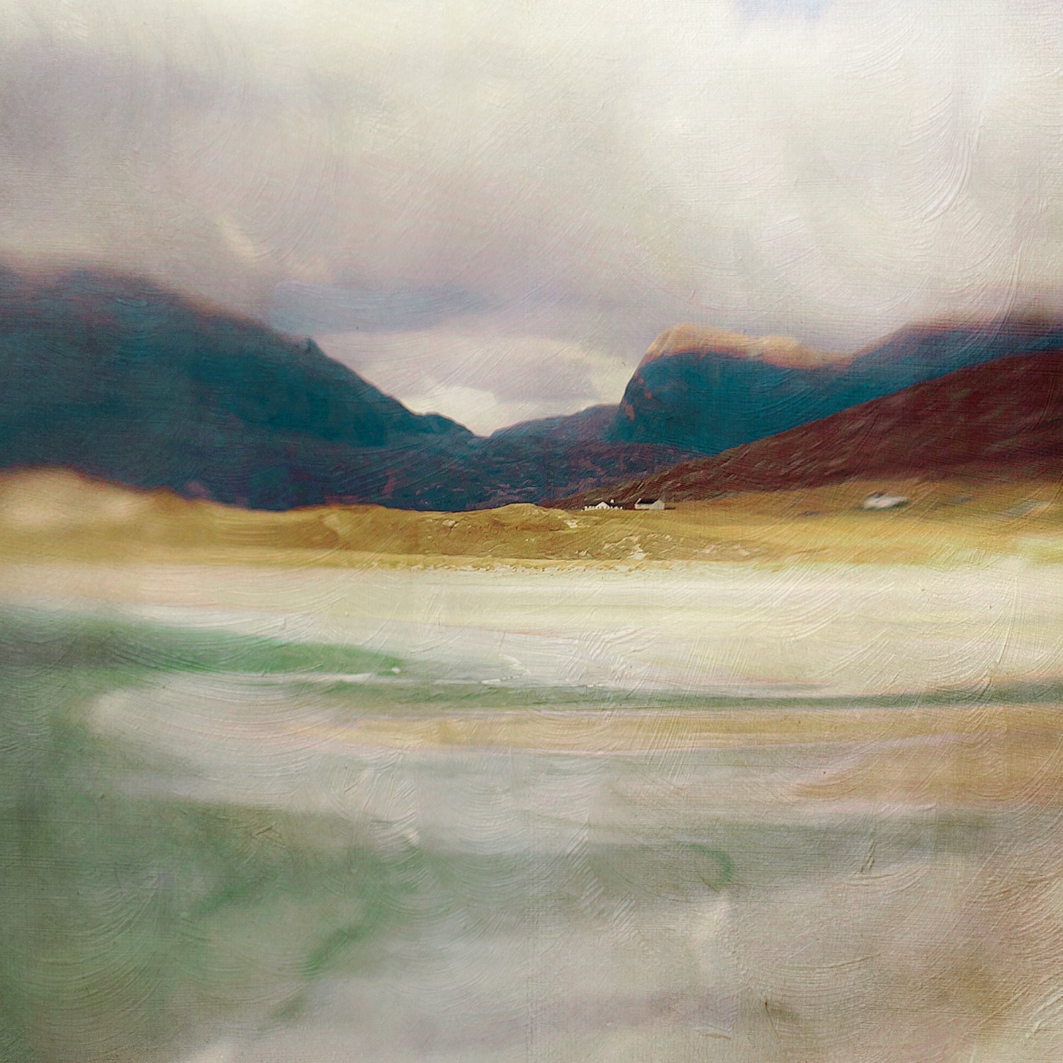 Luskentyre Bay, Isle of Harris, Print | Cath Waters | Scottish Creations