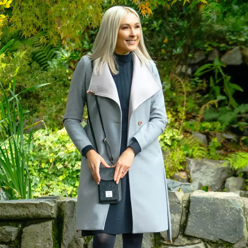 Phone Purse in Harris Tweed