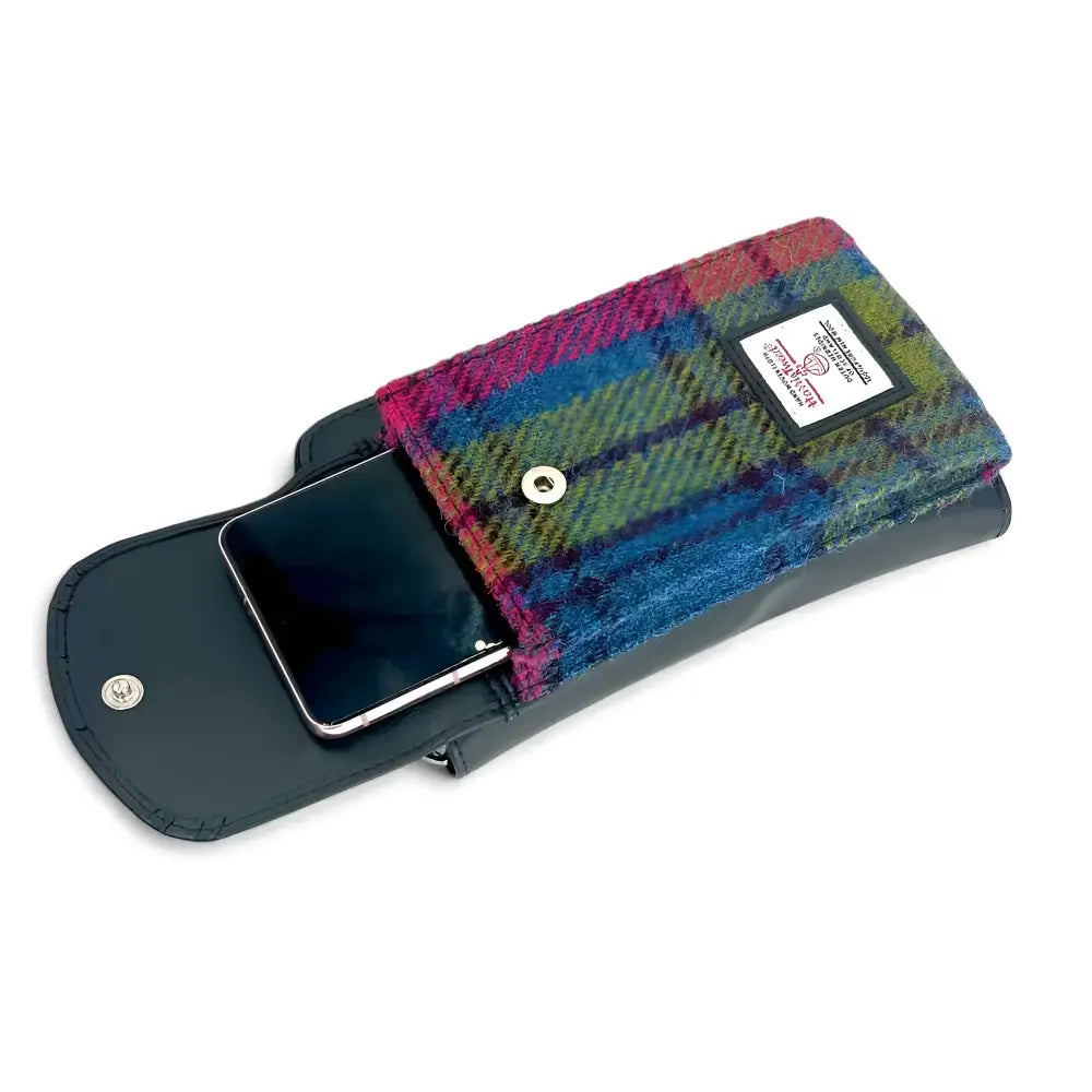 Phone Purse in Harris Tweed