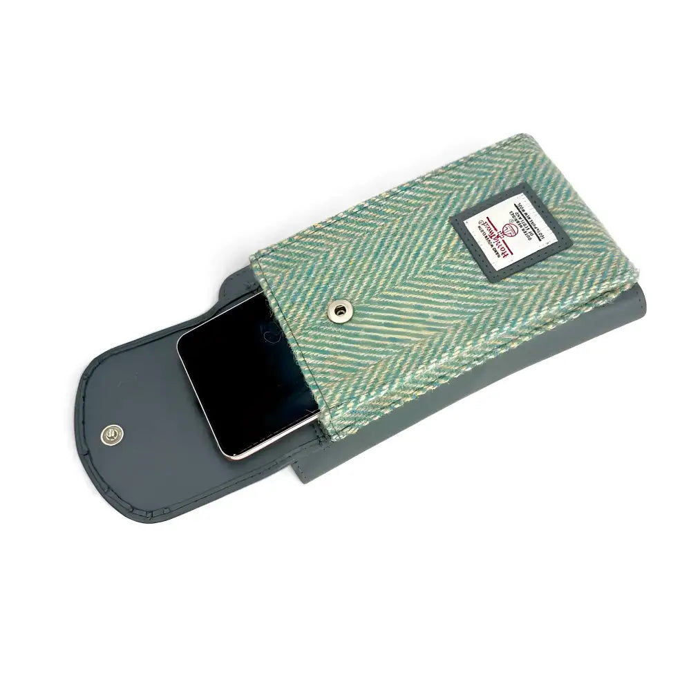 Phone Purse in Harris Tweed