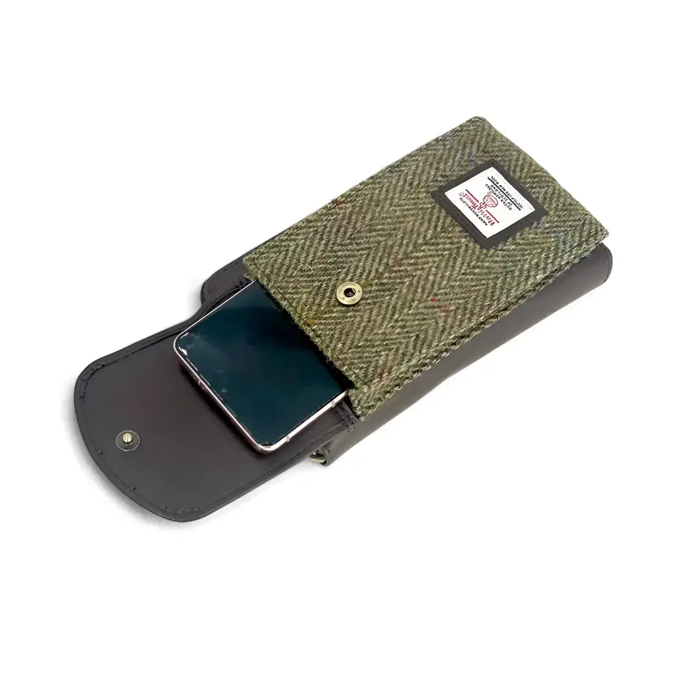 Phone Purse in Harris Tweed