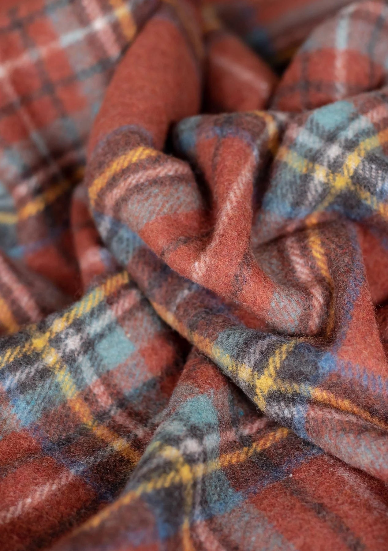 Picnic Blanket in Dress Stewart Antique Tartan | TBCo | Scottish Creations