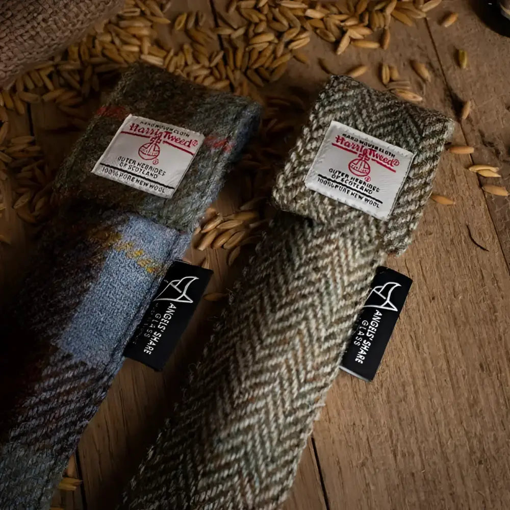 Pocket Dropper in Harris Tweed Case - Scottish Gift