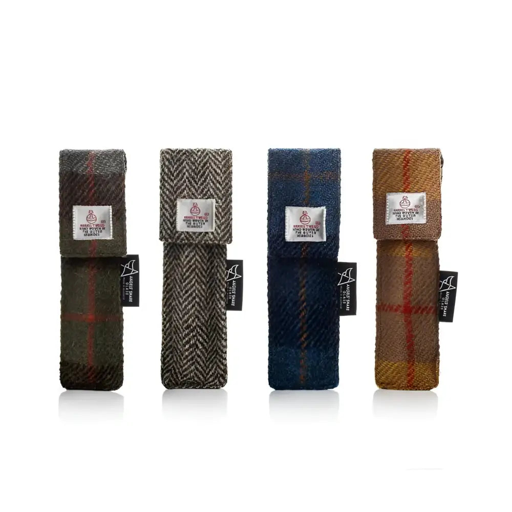 Pocket Dropper in Harris Tweed Case - Scottish Gift