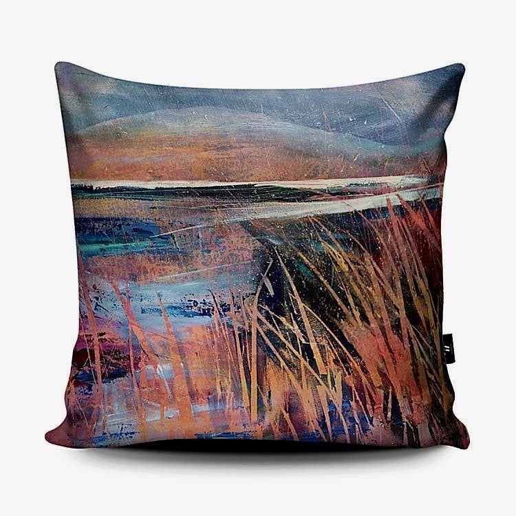 Radiant Light Isle of Harris Pillow | Fiona Matheson | Scottish Creations