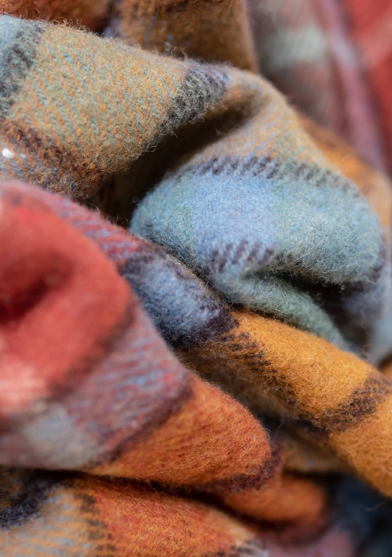 Recycled Wool Pet Blanket in Buchannan Antique Tartan | TBCo | Scottish Creations