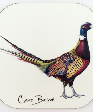 Scottish Pheasant Coaster | Clare Baird | Scottish Creations