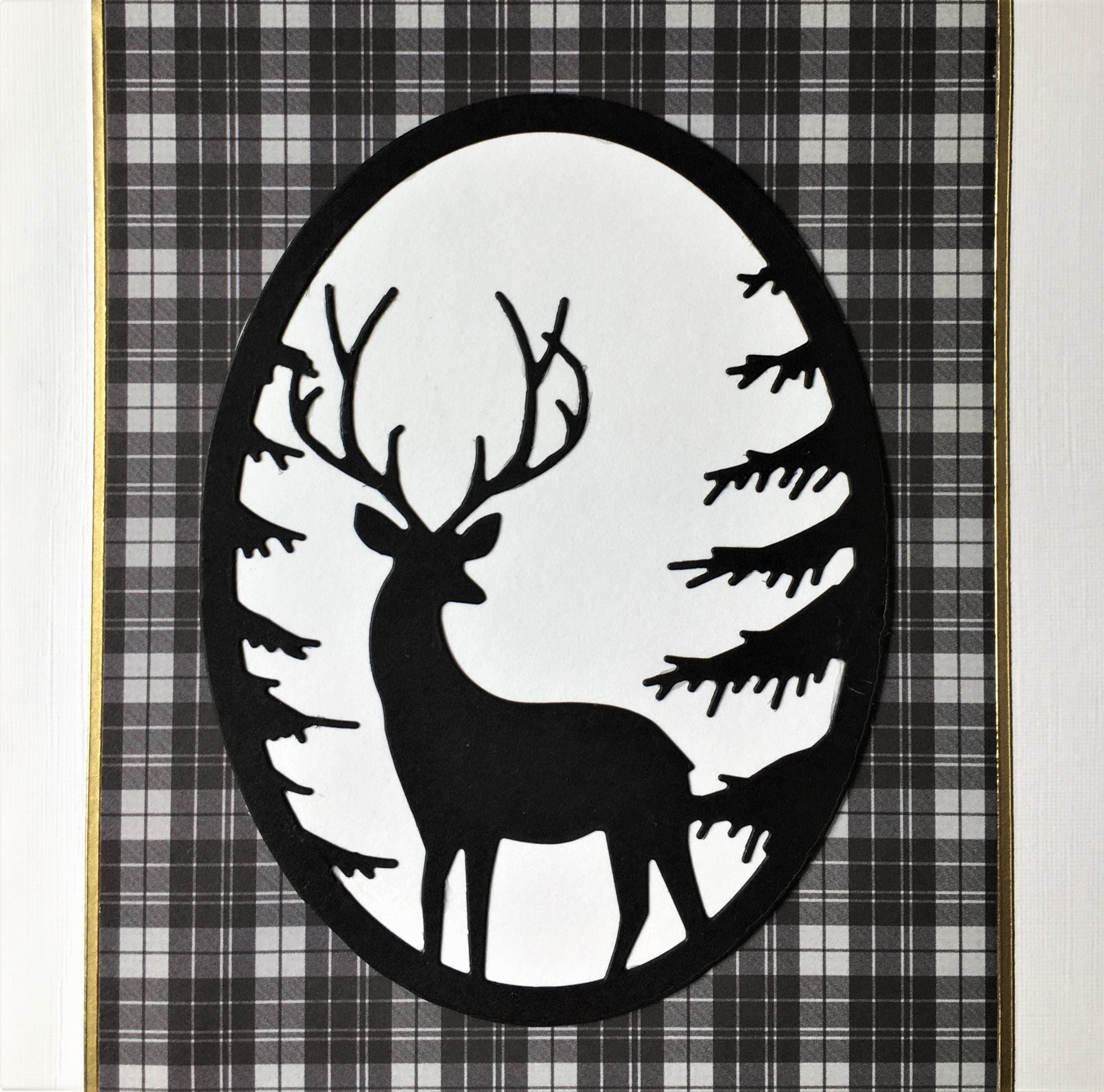 Scottish Stag Card | Roseneath Studios | Scottish Creations