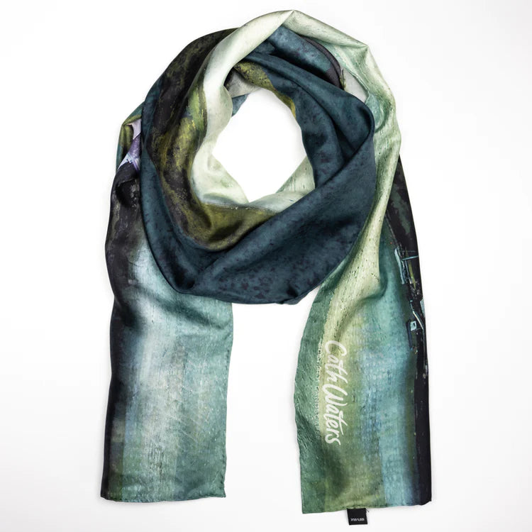 Silk scarf - Plockton | Cath Waters | Scottish Creations