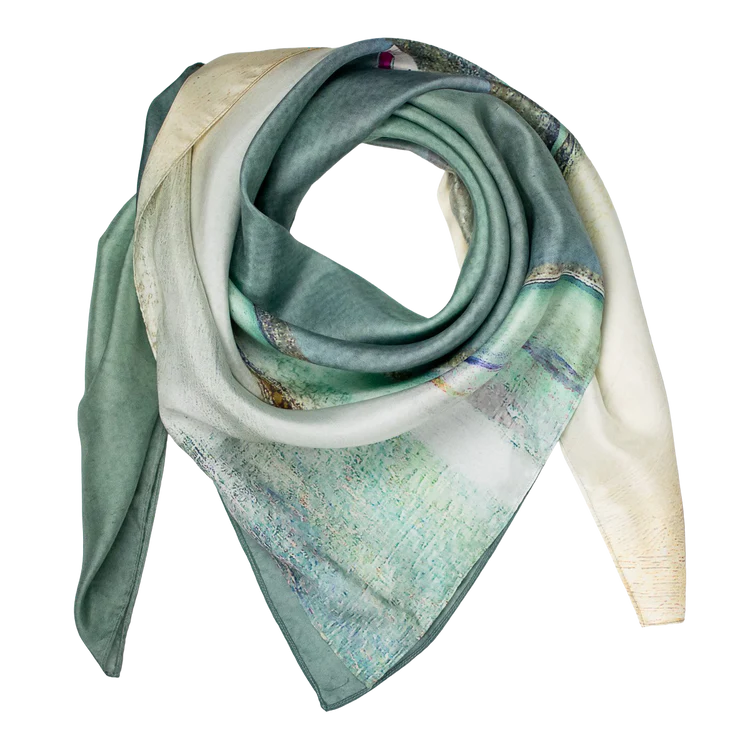 Silk scarf - The Isle of Barra | Cath Waters | Scottish Creations