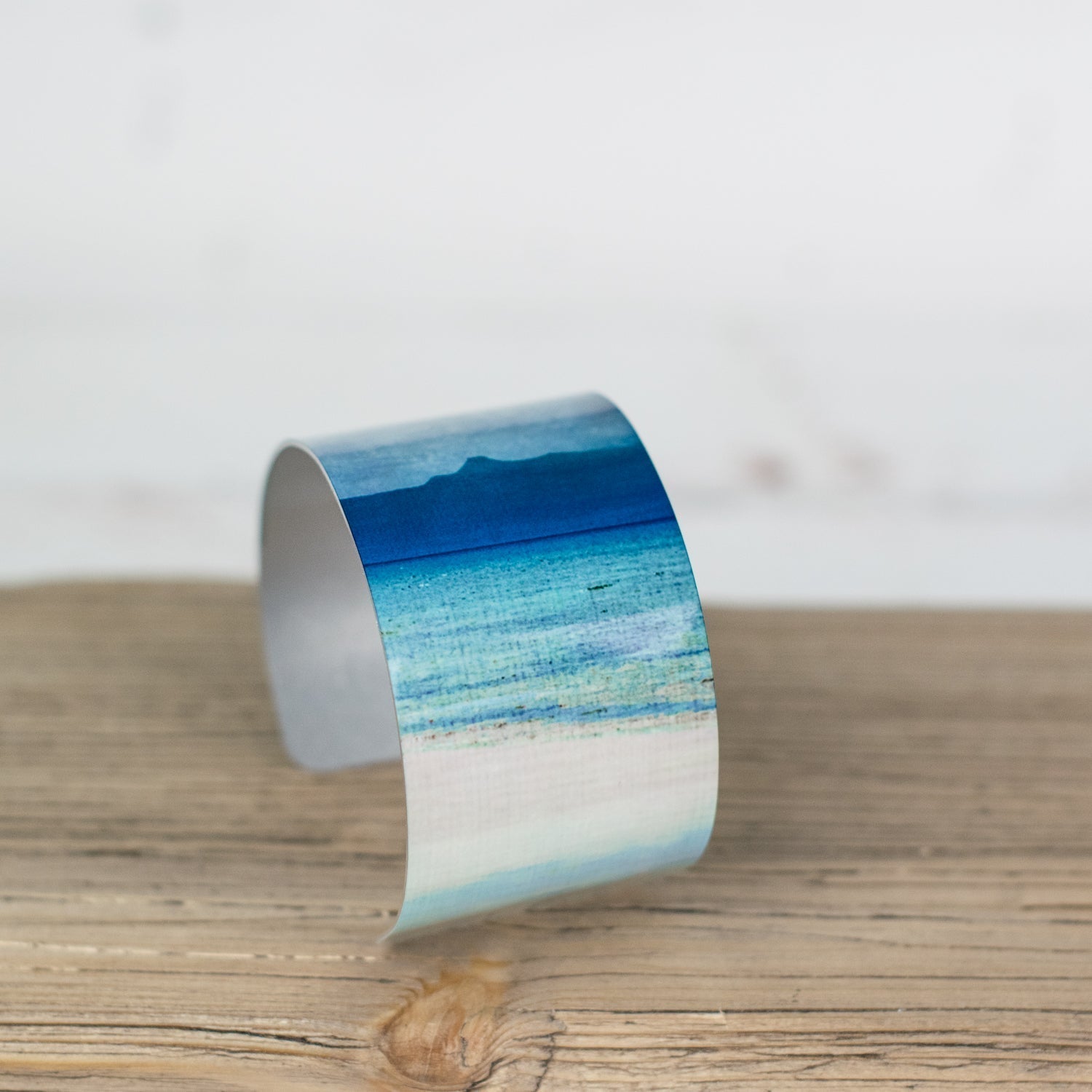 Skye and Raasay from Applecross Cuff Bangle | Cath Waters | Scottish Creations