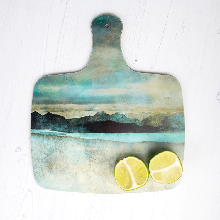 Skye from Bealach Na Ba Applecross Cutting Board | Cath Waters | Scottish Creations