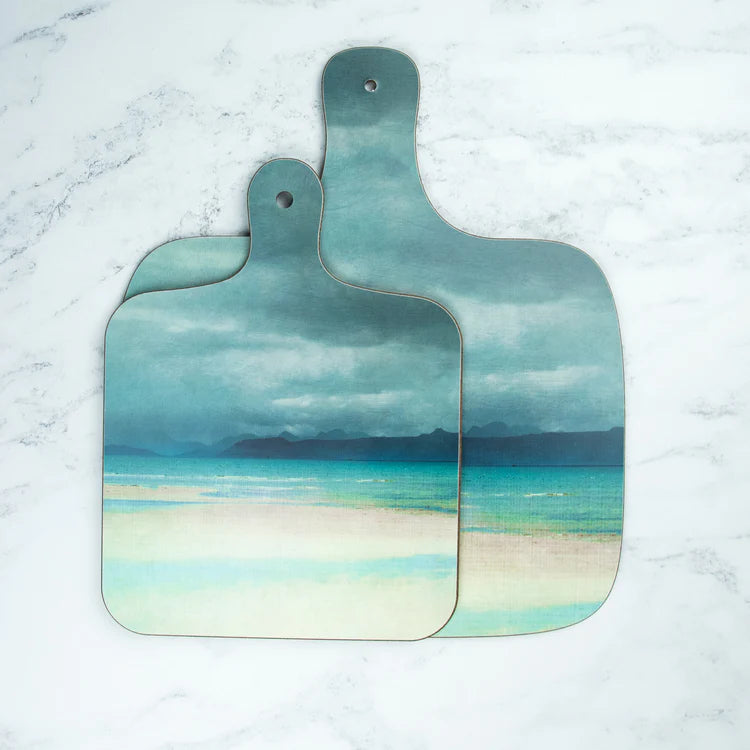 Skye & Raasay from Applecross Cutting Board | Cath Waters | Scottish Creations