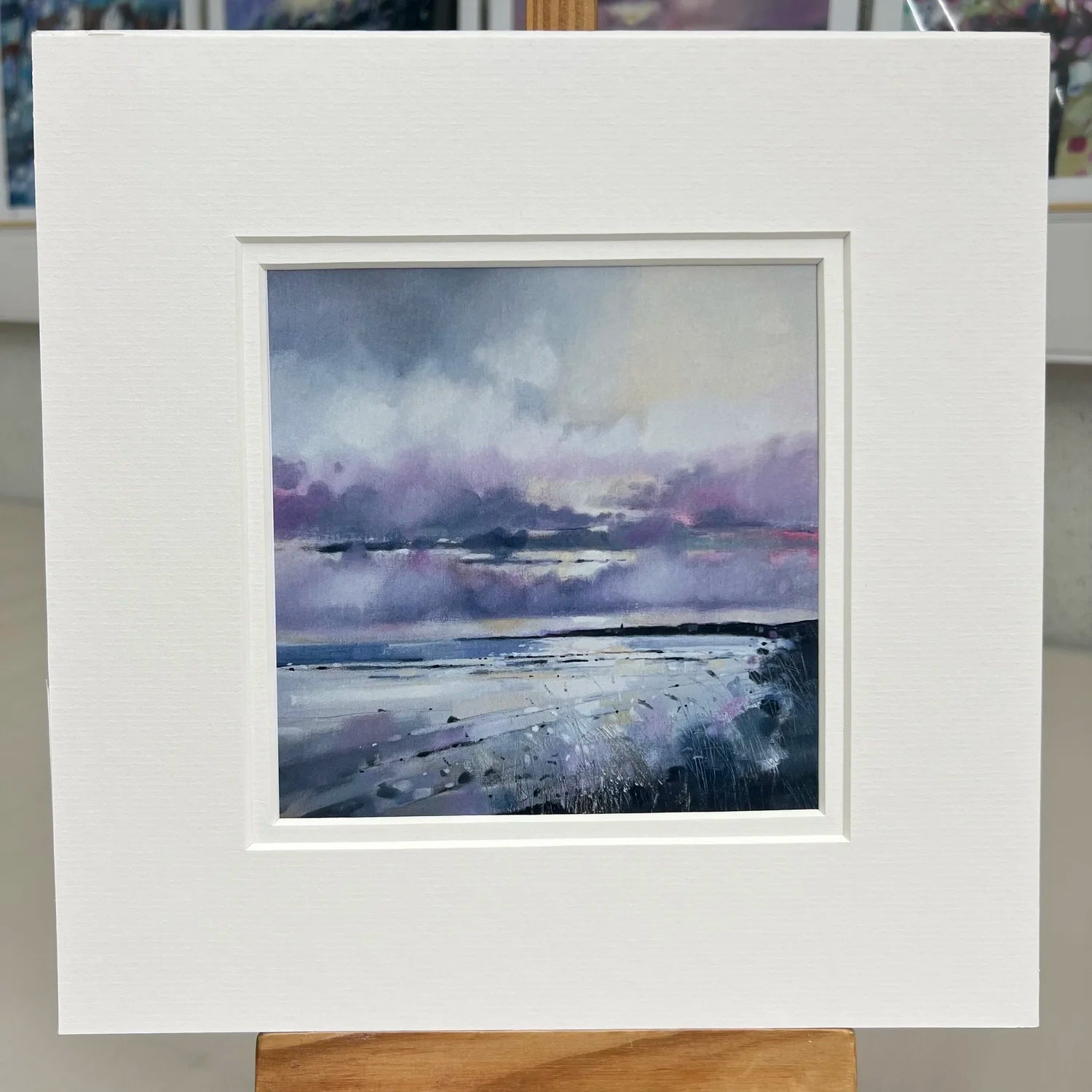 Greeting Card 'Sunrise, West Sands, St Andrews