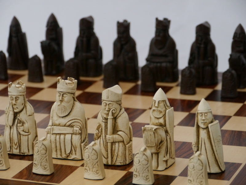 The Isle of Lewis Chess Set | Berkeley Chess | Scottish Creations