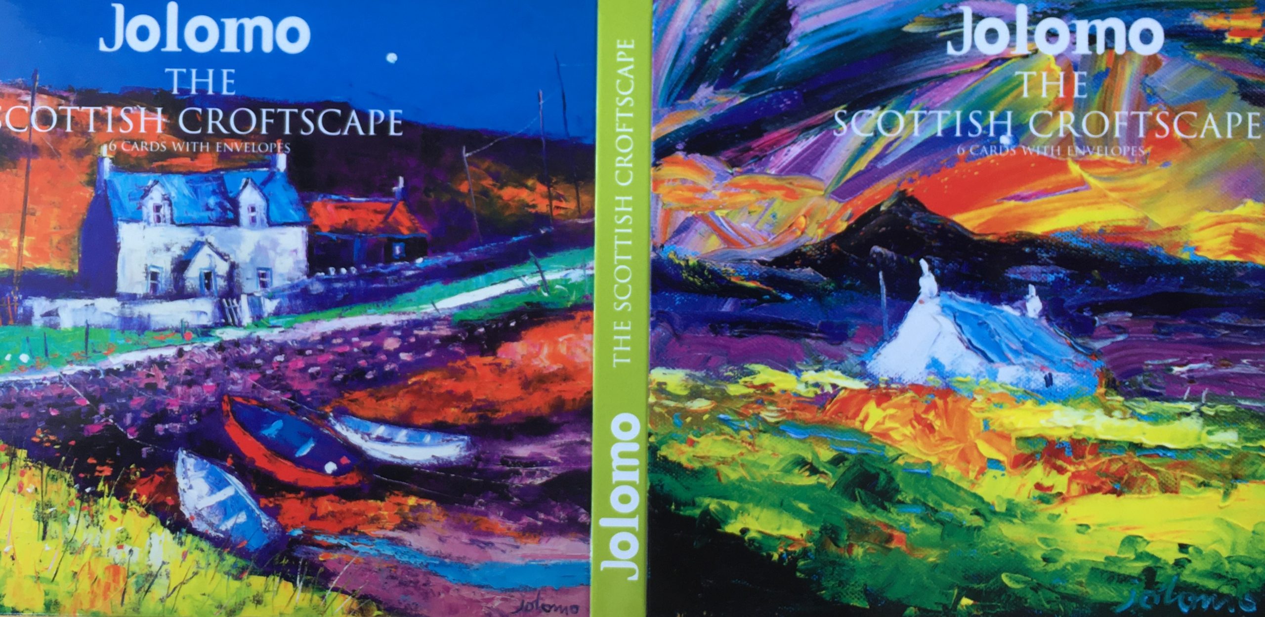 The Scottish Croftscape Note Cards | Jolomo | Scottish Creations