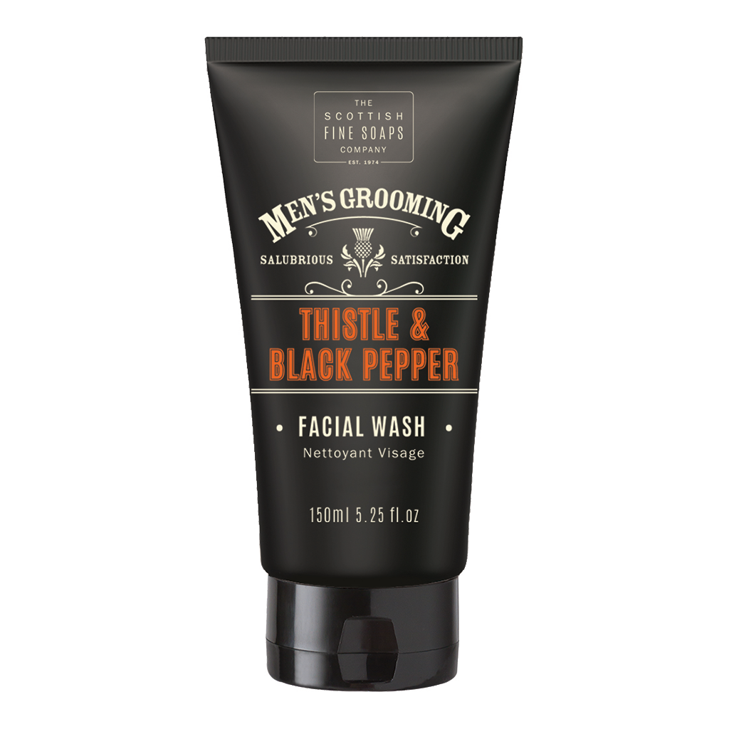 Thistle & Black Pepper Facial Wash | Scottish Fine Soaps | Scottish Creations