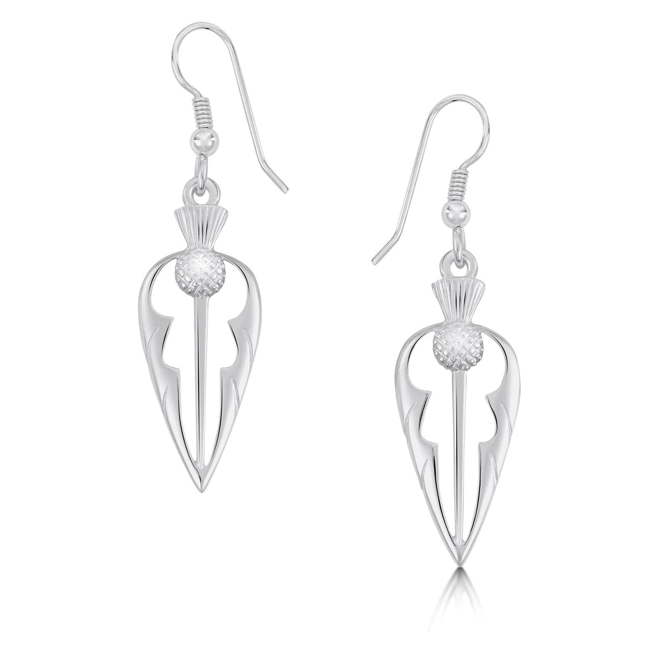 Thistle Earrings | Sheila Fleet | Scottish Creations