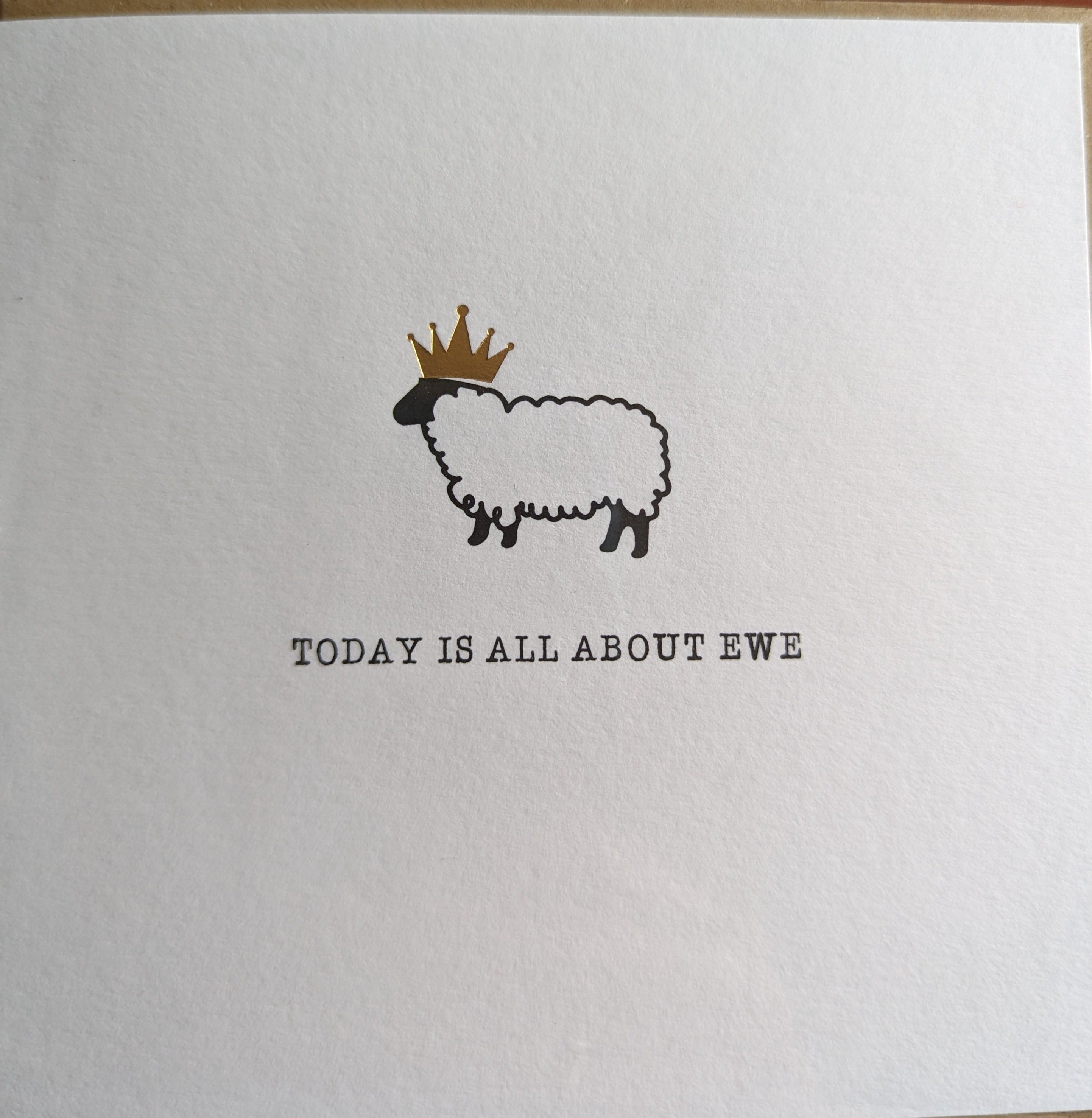 Today is all about ewe Card | Hairy Coo | Scottish Creations