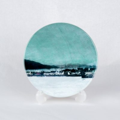 Ullapool Ceramic Coaster | Cath Waters | Scottish Creations