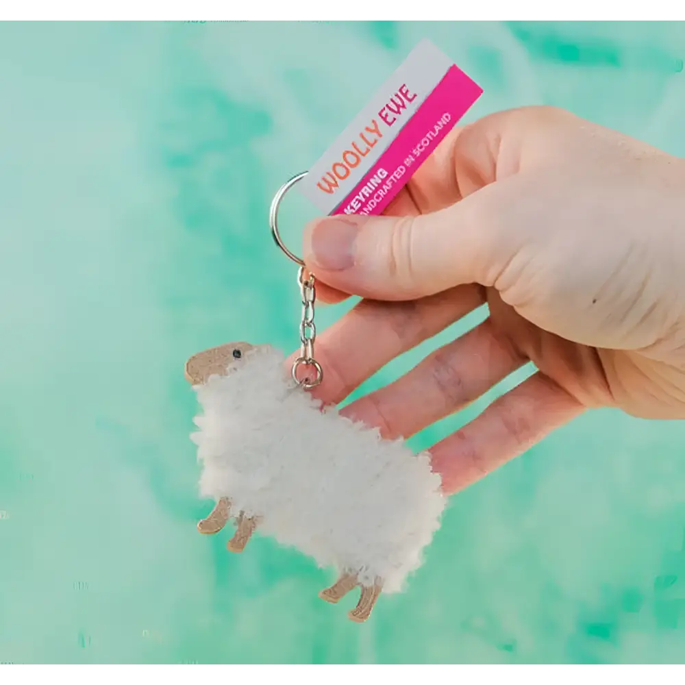 Woolly Ewe Keyrings - Alba - Scottish Home