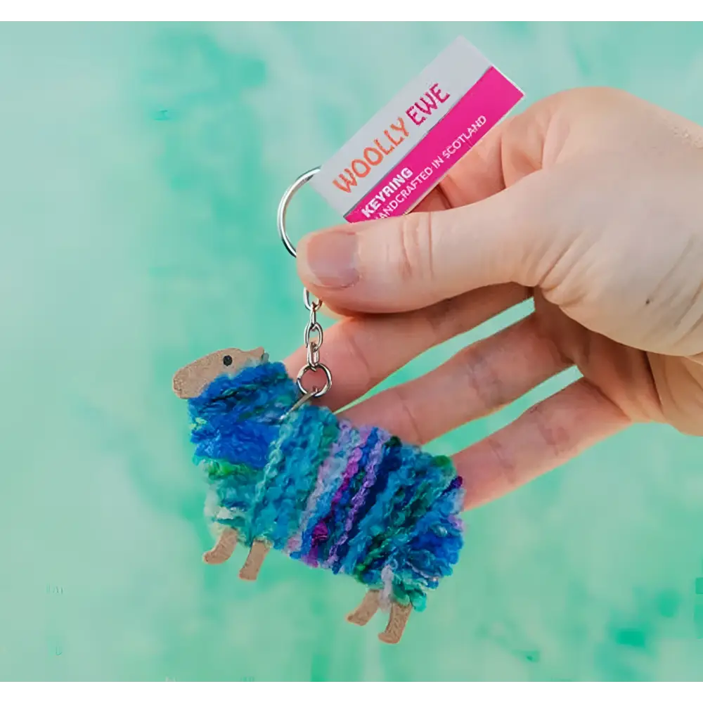 Woolly Ewe Keyrings - Skye - Scottish Home