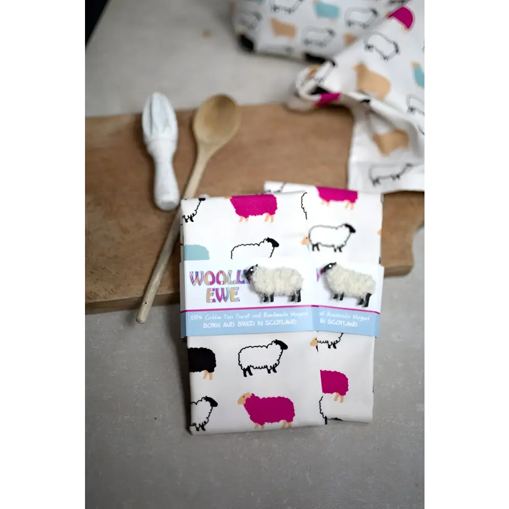 Woolly Ewe Kitchen Set - Hairy Coo bundle