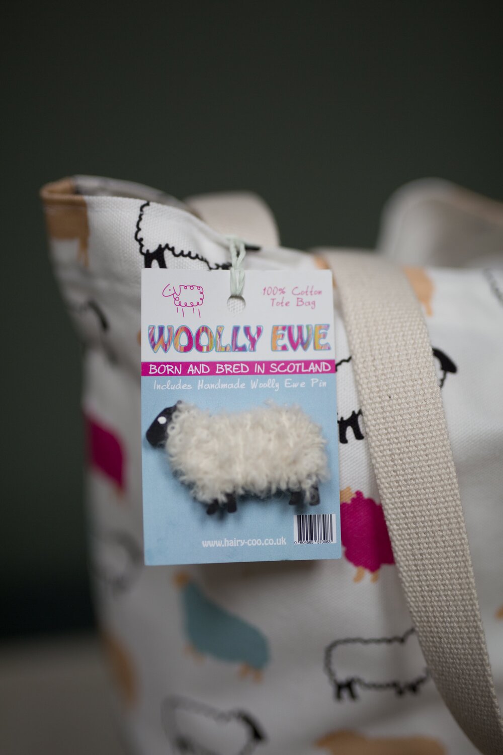 Woolly Ewe Tote Bag | Hairy Coo | Scottish Creations