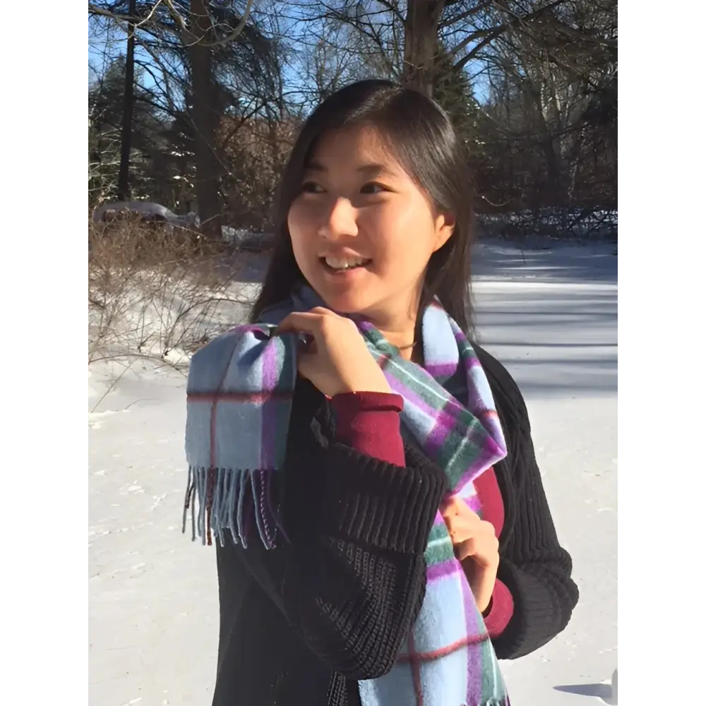 World Peace Tartan Scarf - Cosy Essentials